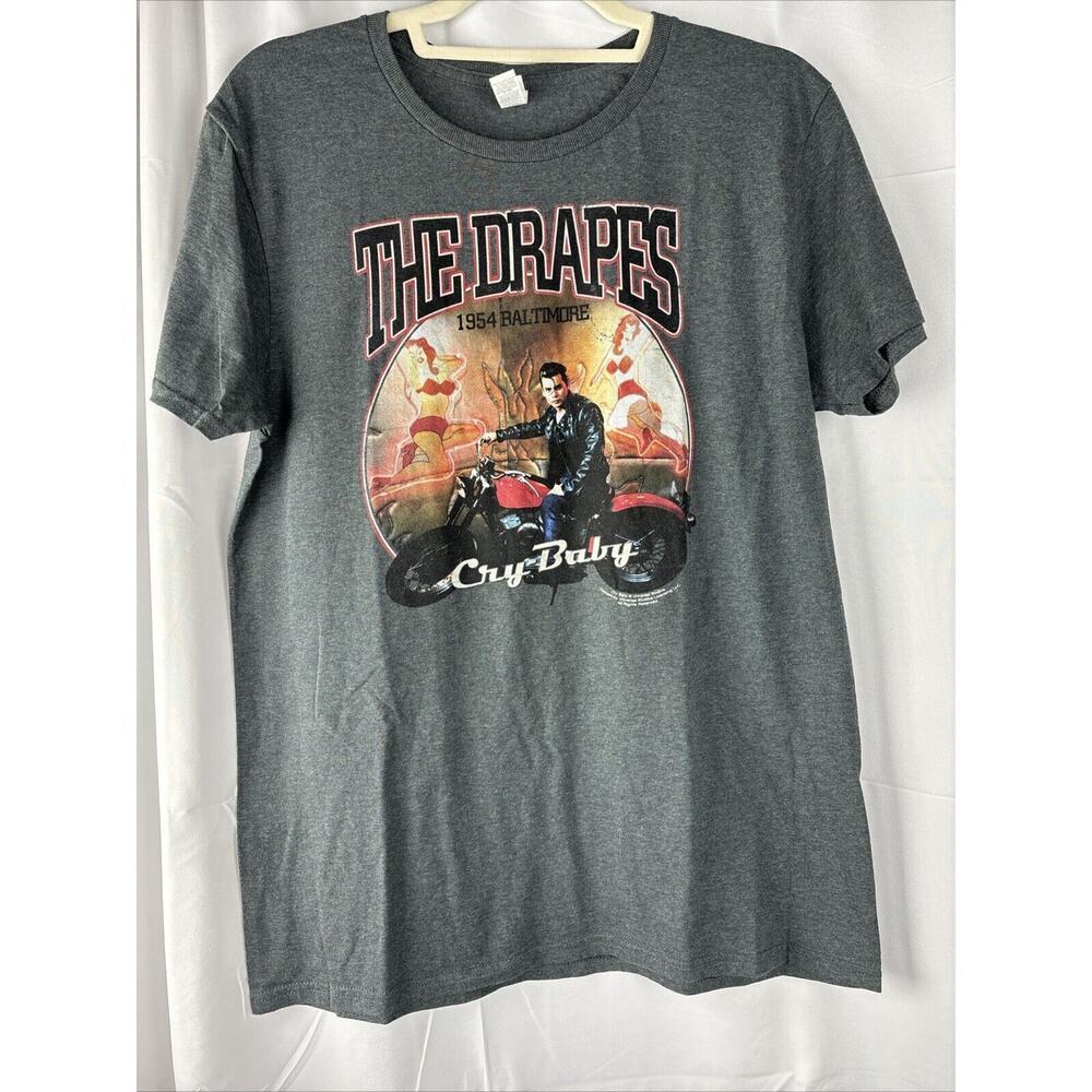 Cry Baby "The Drapes" Graphic T-Shirt -‎ unisex Size Medium - Johnny Depp